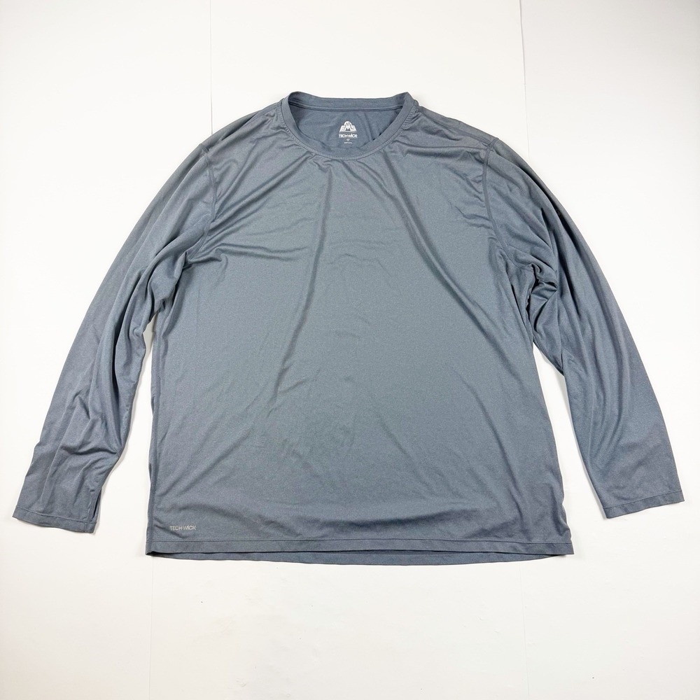Eastern Mountain Sports Men's Light Gray Techwick‎ Active Shirt XXL